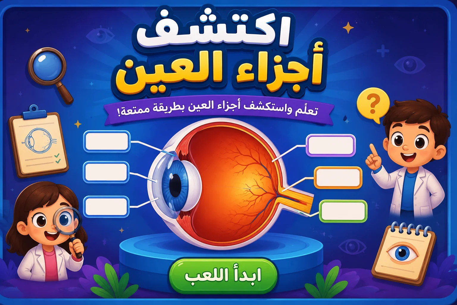 Discover the Parts of the Eye