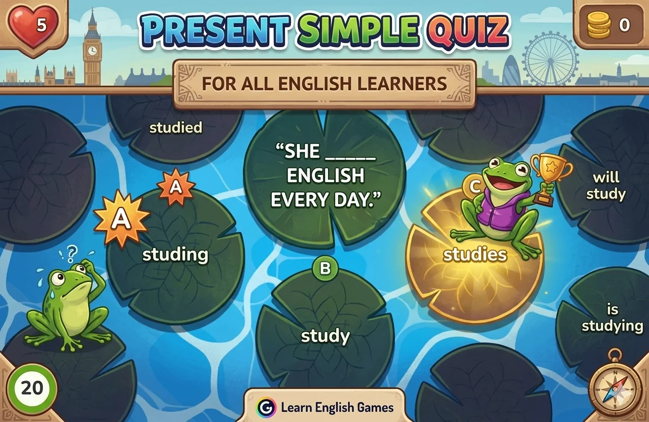Present Tense Test 