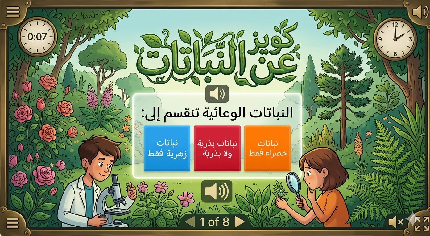 A Quiz About Plants 