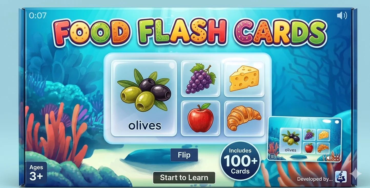 Food Flash Cards