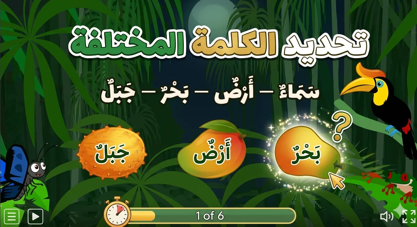 Identify the different word