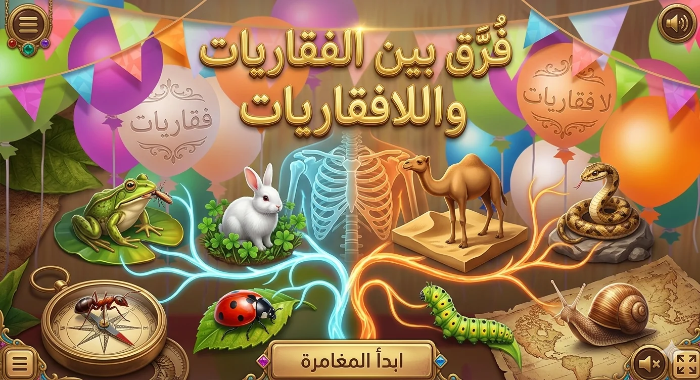 Distinguish between vertebrates and invertebrates