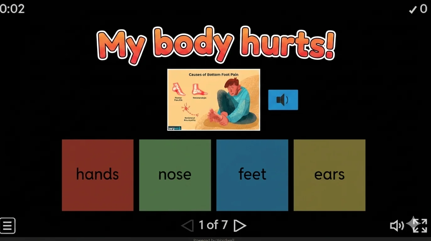 My body hurts!