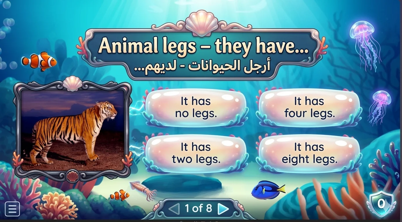 Animal legs