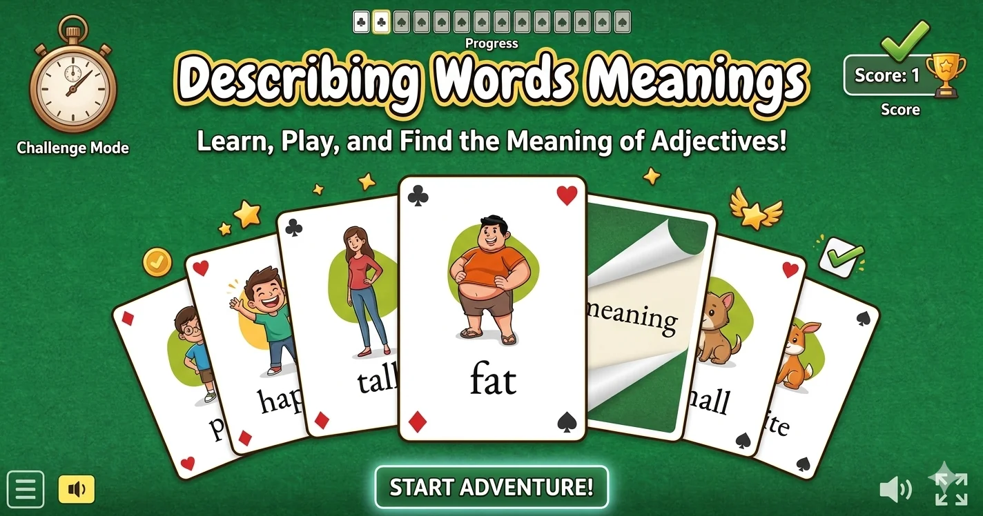Describing Words Meanings