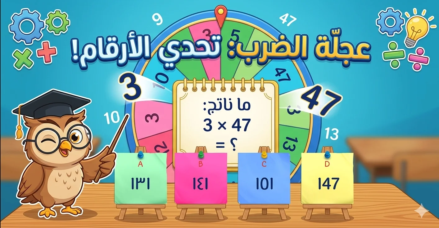 Multiplication wheel: single-digit number × two-digit number