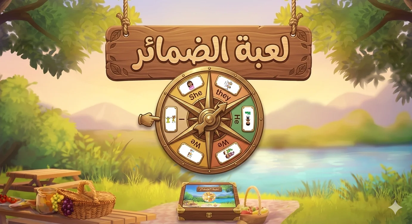 Spin & Say – Pronouns Game
