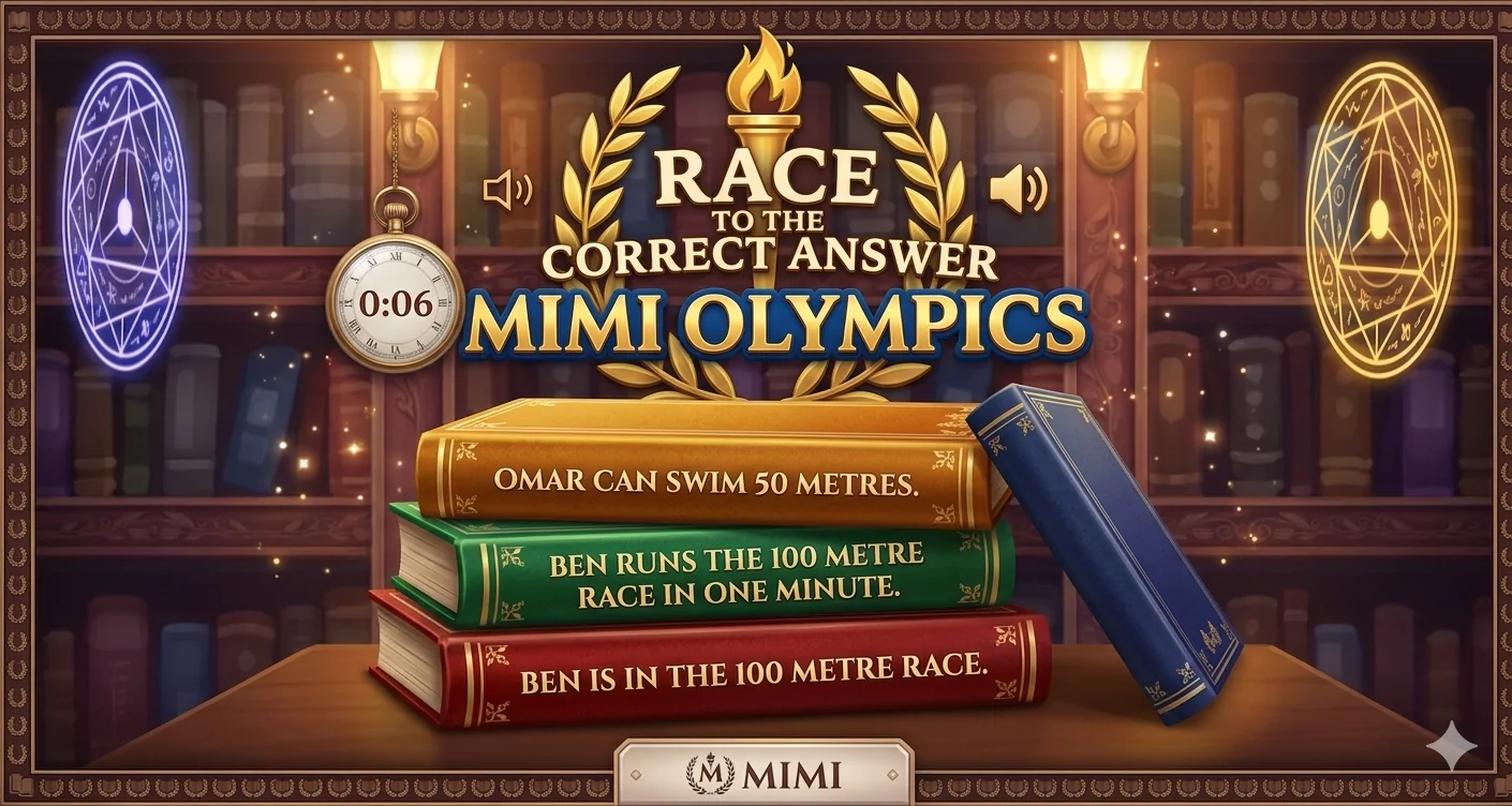 ( Race to the Correct Answer (mimi olympice