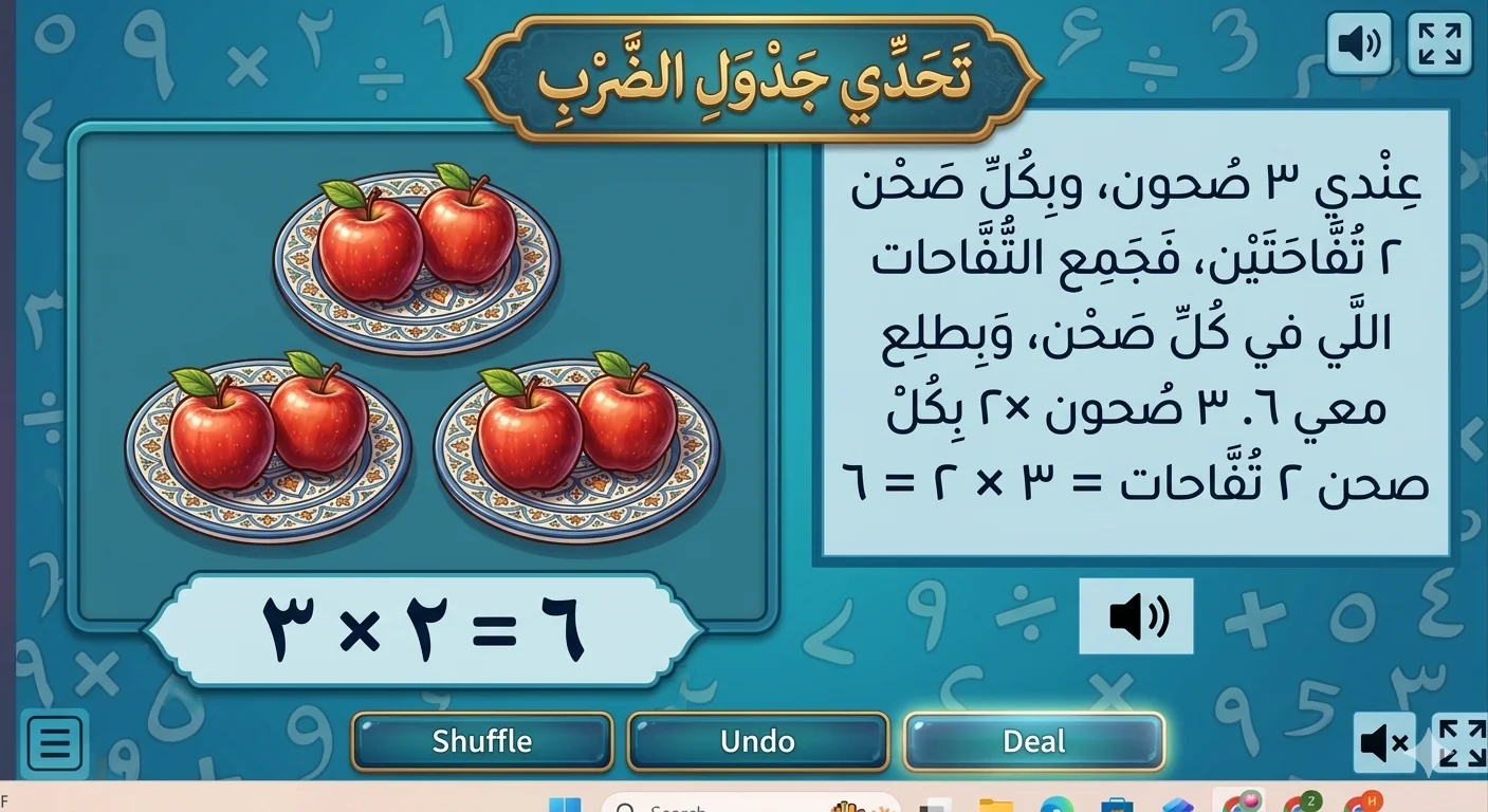 The concept of multiplication