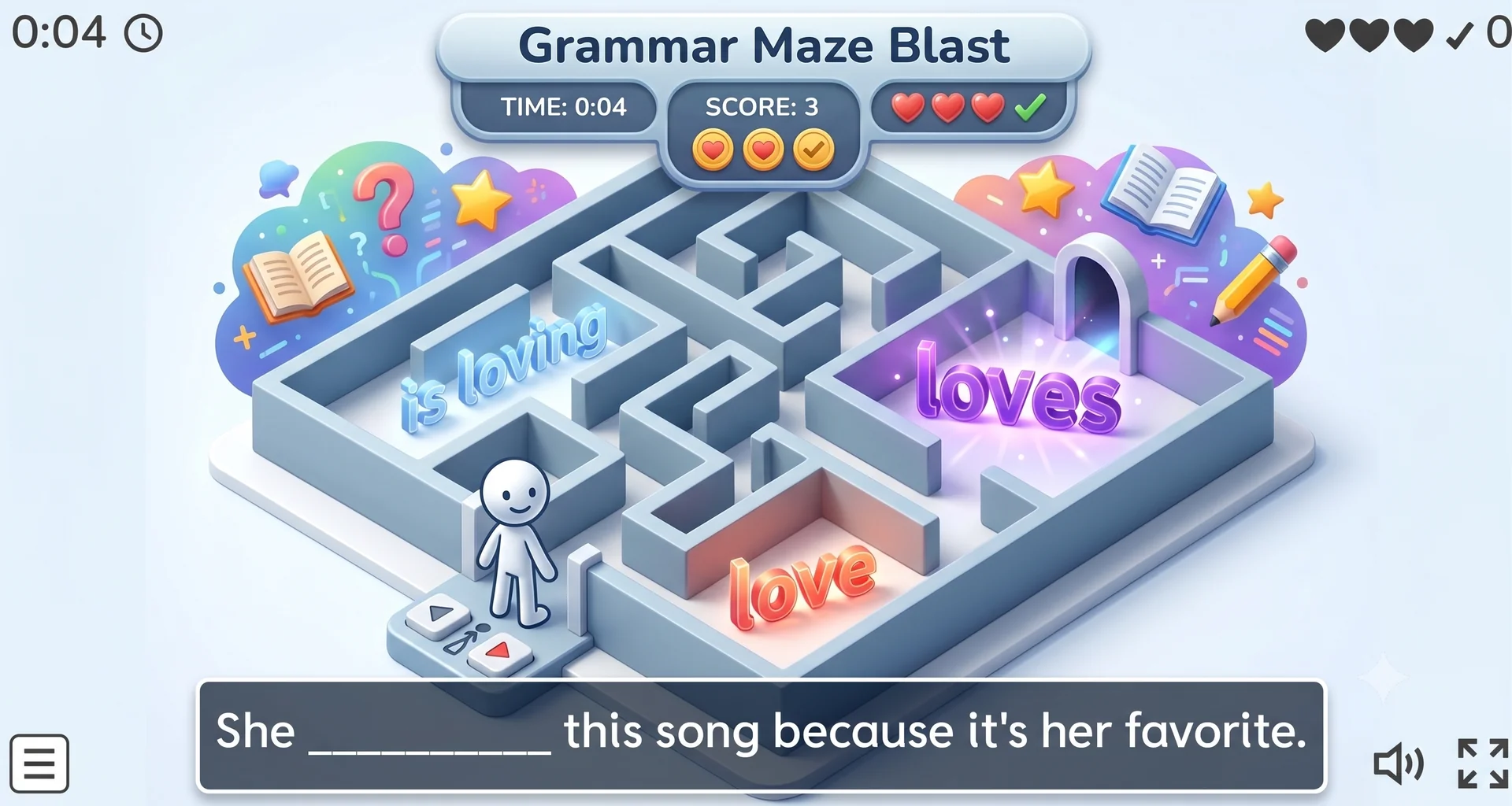 Stative Verbs Challenge