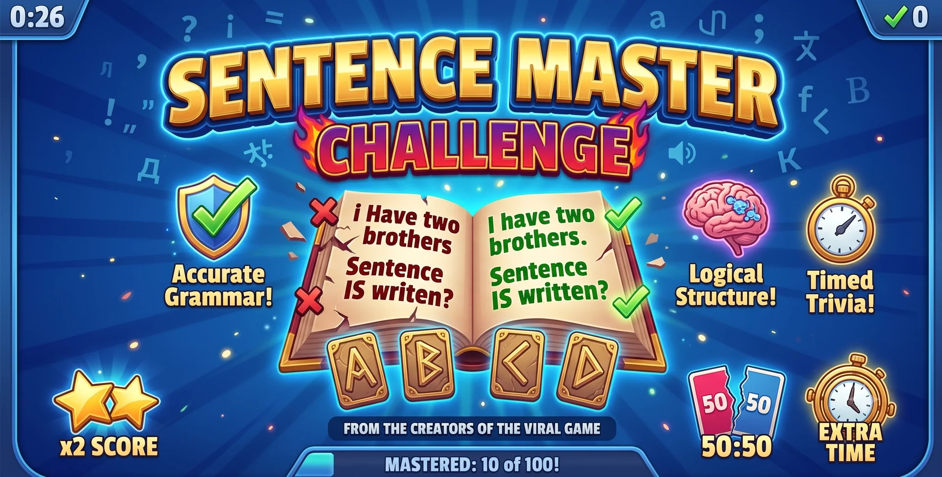 Sentence Master Challenge