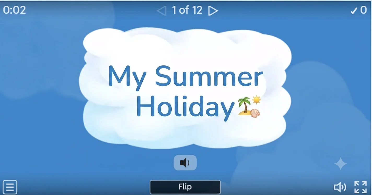 My Summer Vacation