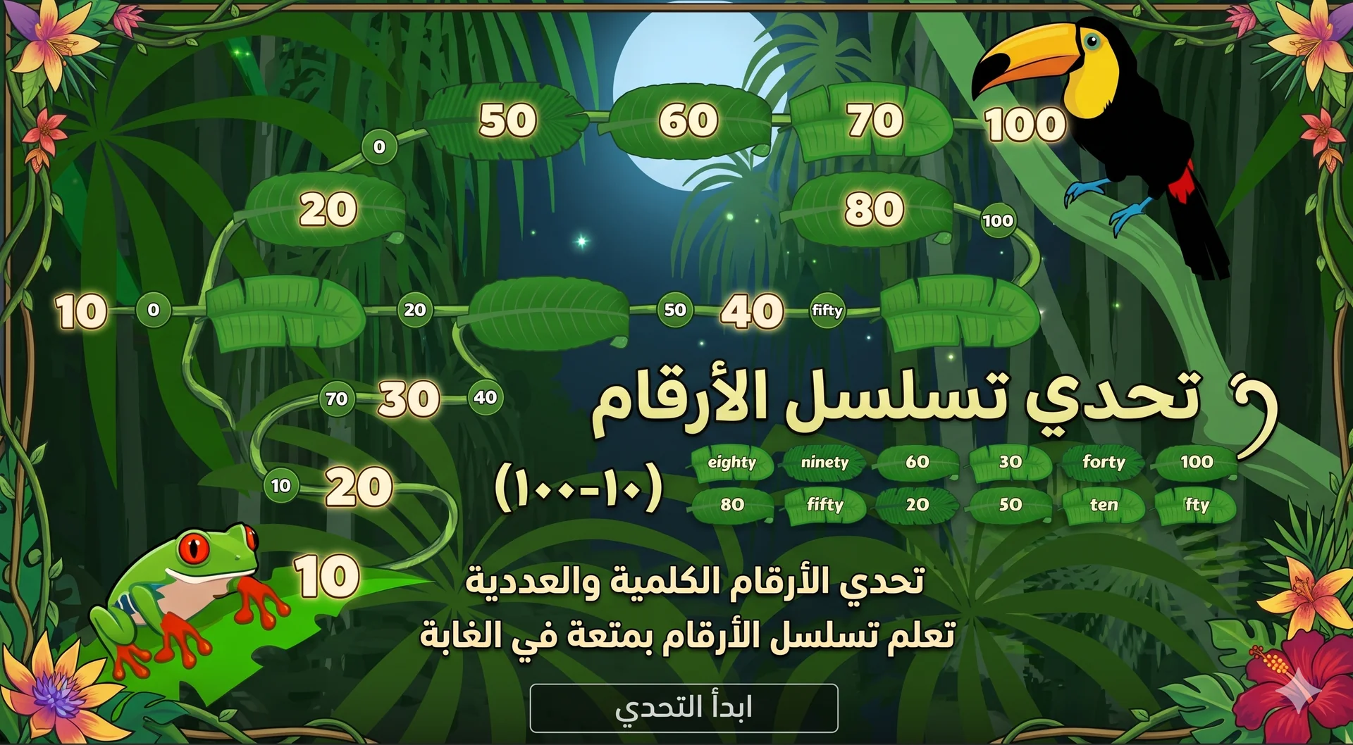Number Sequence Challenge (10–100)