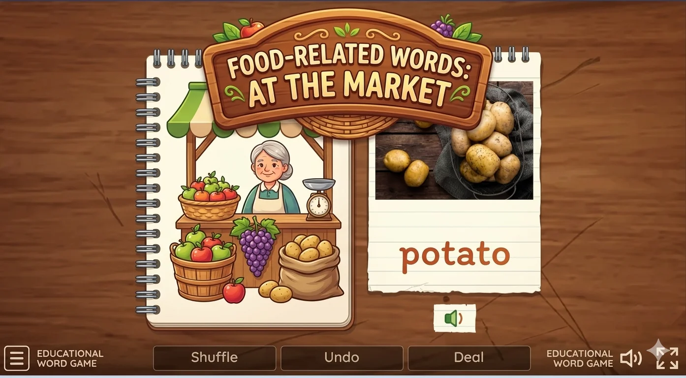 Food Words – At the Market