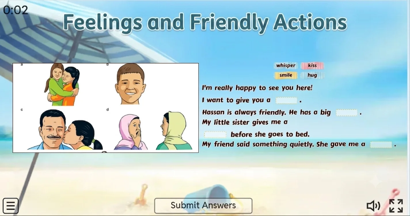 Feelings and Friendly Actions