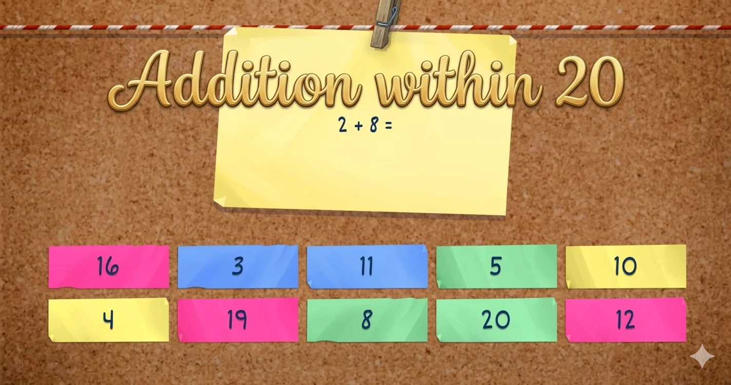Addition within 20
