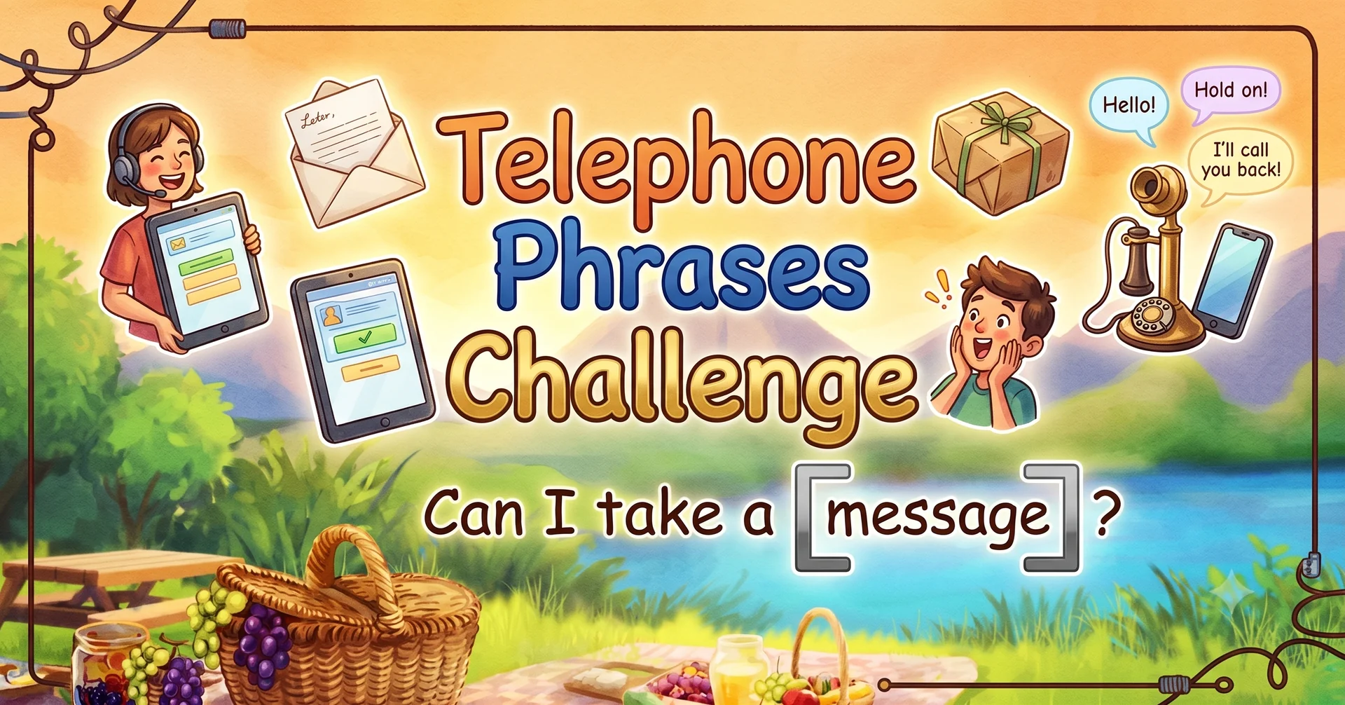 Telephone Phrases Challenge