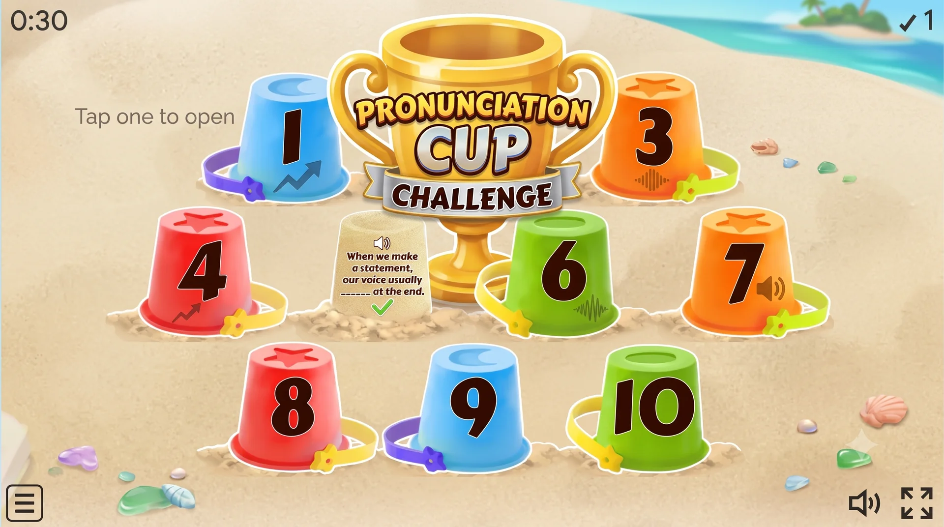 Pronunciation Cup Challenge