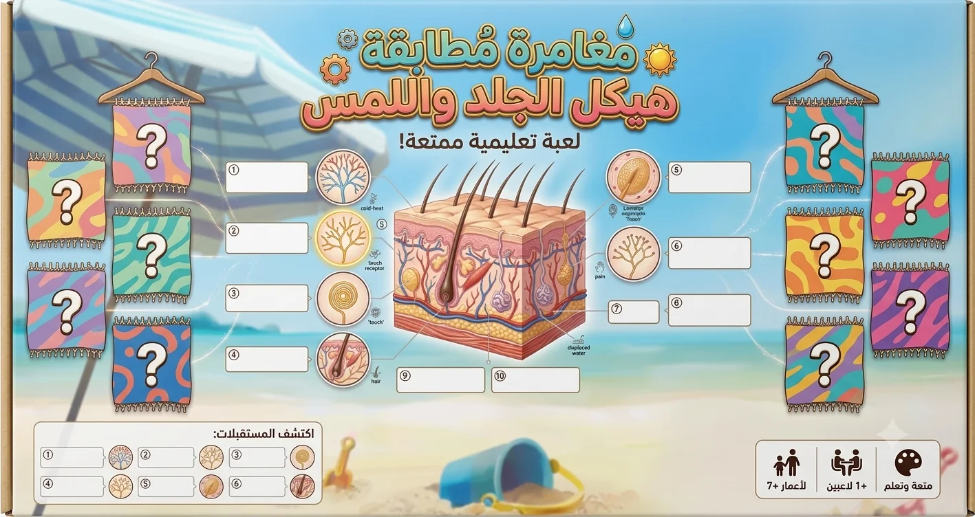 Discover the Parts of the Skin