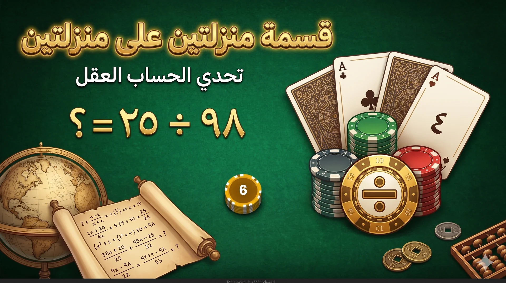 Division of two numbers by two numbers