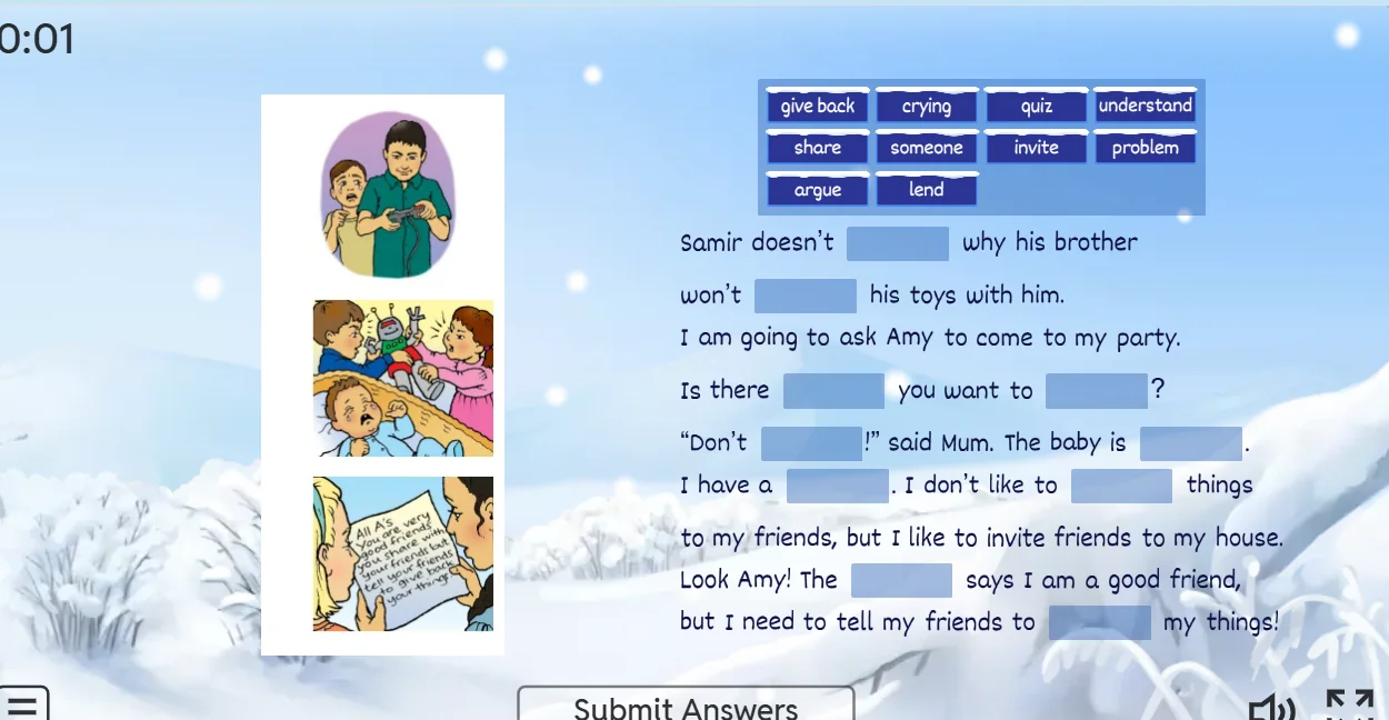 đ Complete the Sentences (Good friends)