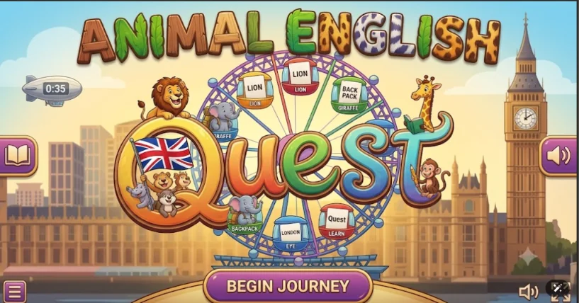Animal English Quest