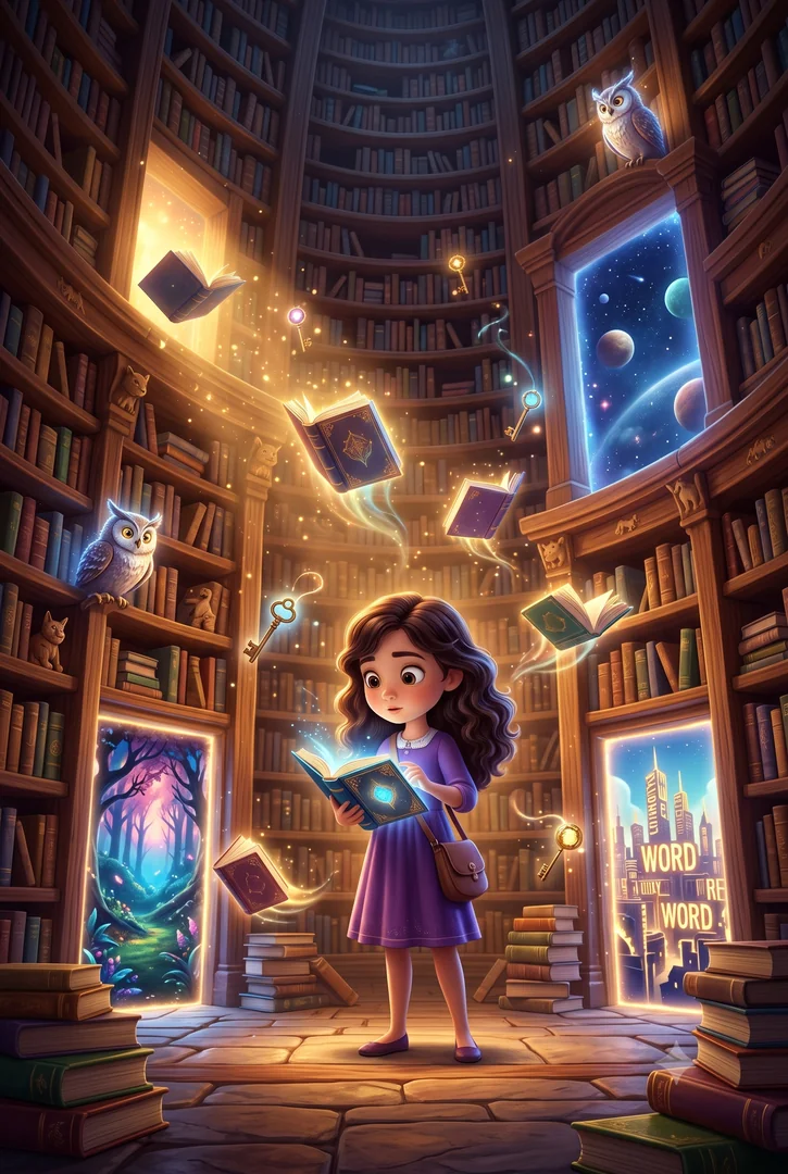 The Magical Library: The Secret of the Lost Book