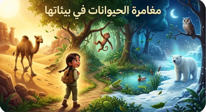 The Adventures of Animals in Their Habitats