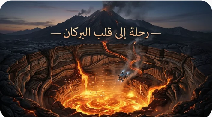 A Journey to the Heart of the Volcano
